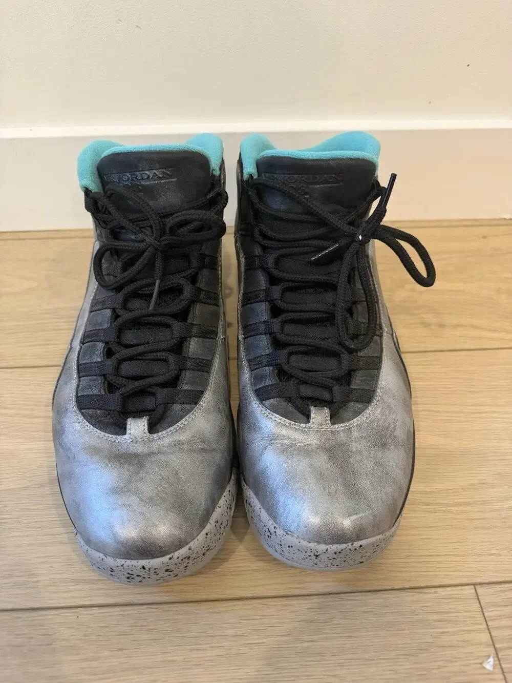 Jordan Air Jordan 10 Retro Lady Liberty Dust Gold Black 705178-045 Size 13